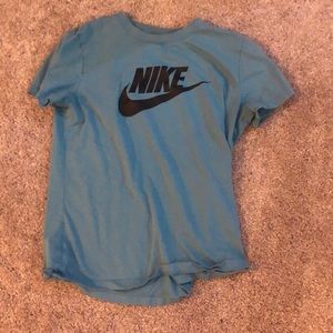 Blue Nike tee